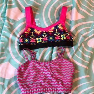 Size medium child sports bras